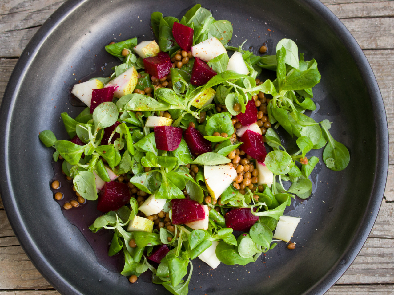 Beets & goat cheese