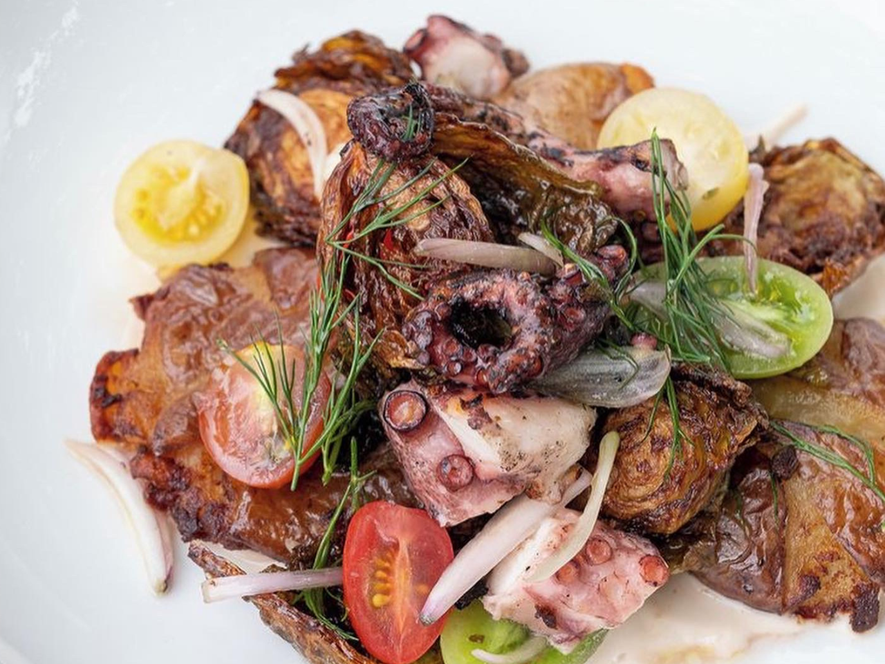 GRILLED OCTOPUS