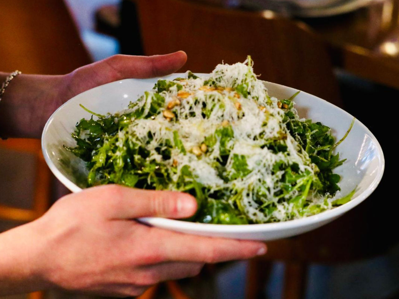 Salade Arugula-restocappucine