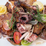 Resto-cappucine-Grilled octopus
